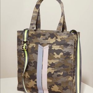 Brand new Camo Tote with neon strap